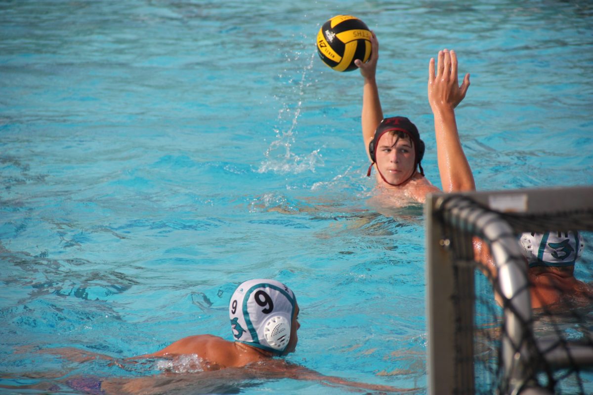 Foothill Technology High School (Foothill Tech) boys water polo placed third in league with a record of 4-4 and an overall record of 5-15. They made it to the first round of California Interscholastic Federation (CIF) Division Three Southern Section playoffs, making a good run to end their season strong.