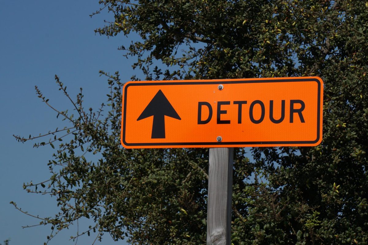 At Foothill Technology High School (Foothill Tech) there are constant problems with traffic when it comes to pick up and drop off. Though there are many routes for drivers to take, on school days it's routine for the streets to be built up with cars. Street signs and construction are meant to protect drivers and prevent hazards, though done at the wrong time, can equally harm drivers as help them.