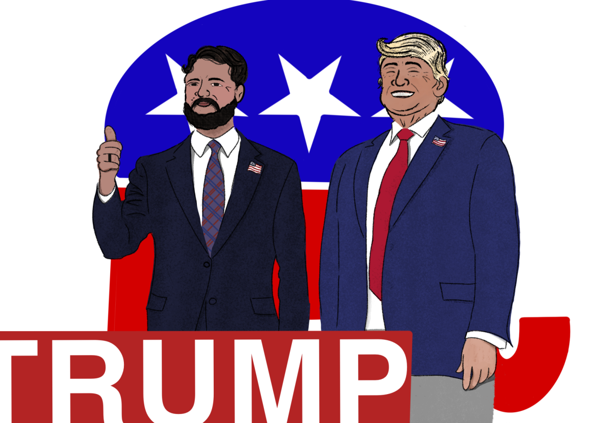 The republican party, Donald Trump (running for president) and JD Vance (running for VP) are hoping to win the election. If they do, it would be the second time Trump was president in the past ten years. Trump has been using his prior presidency to help his movement and gain support. He also has been using his rallies to sway people stuck in between the candidates. 