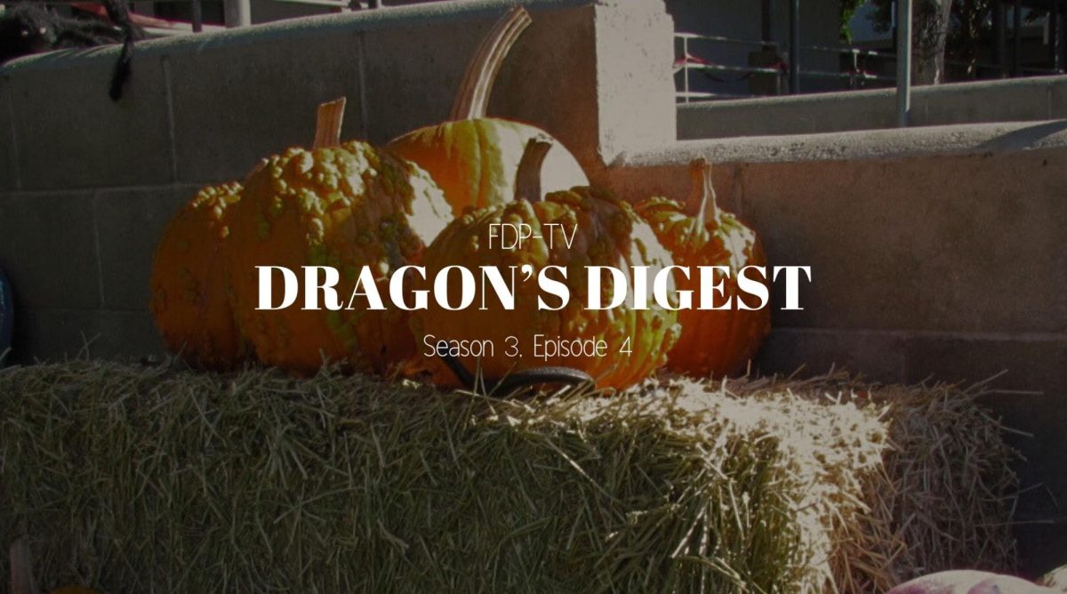 Tune into the fourth installment of Dragon's Digest for news updates and recent sports coverage. Additionally, look for upcoming Arts and Enterainment (A&E) articles along with Features pieces that highlight national interest and local engagement alike.