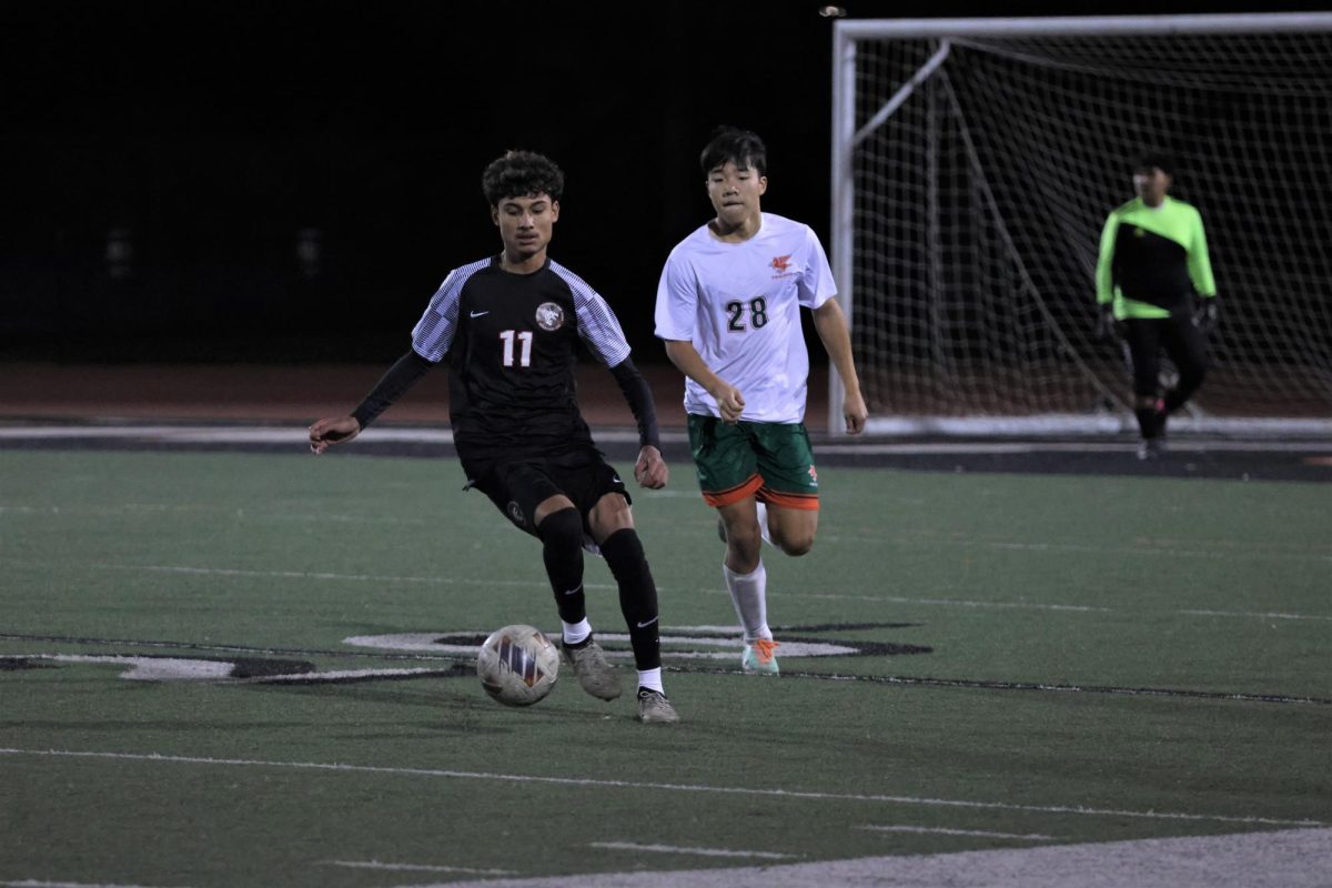 On Jan. 9, 2025, the Foothill Technology High School (Foothill Tech) boys soccer team played against Thatcher High School (Thatcher) in a league match. The dragons took the win 3-0 with goals from Dylan Files '26 (number 6), Kaizer Castillo '28 (number 7) and Ammar Atiah '26 (number 20).