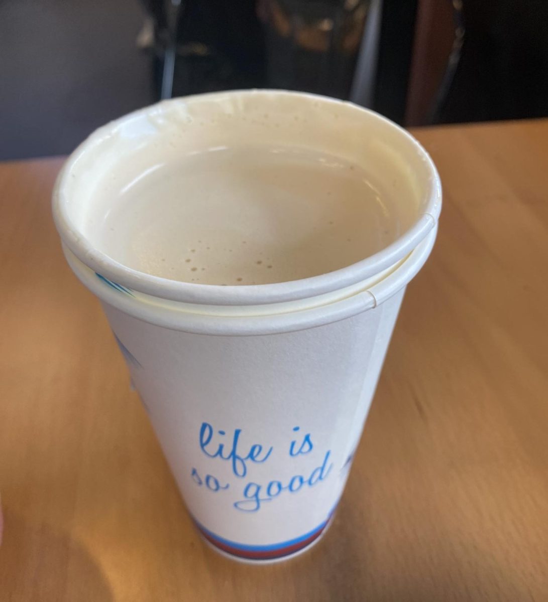 The Maui Latte, overwhelmingly sweet, would be a great option for those with a sweet tooth. It can be  ordered with any ratio of Maui Milk to coffee listed on the menu.