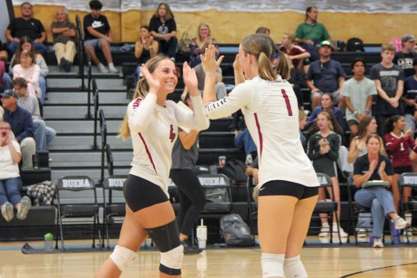 Girls volleyball face Buena High School for their first match of the 2025 season