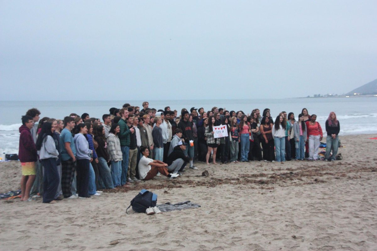 The class of 2026 gathered on Pierpont beach during the early hours of the morning on Aug. 15, 2025, participating in a long lasting school tradition of watching the sunrise. The sunrise symbolically starts their last year at Foothill Technology High School (Foothill Tech) and is a tradition planned by the Associated Student Body (ASB)  that most seniors look forward to every year. 