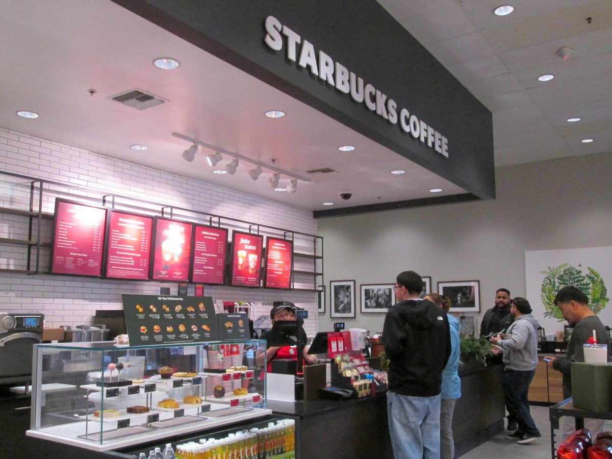 As shoppers walk into Target, they pick up their seasonal holiday drinks that were released on Nov. 6, 2025. These beverages at Starbucks with Christmas-themed cups are a symbol of corporations' sprint through the season, as the decor and menu typically release weeks before winter even begins.