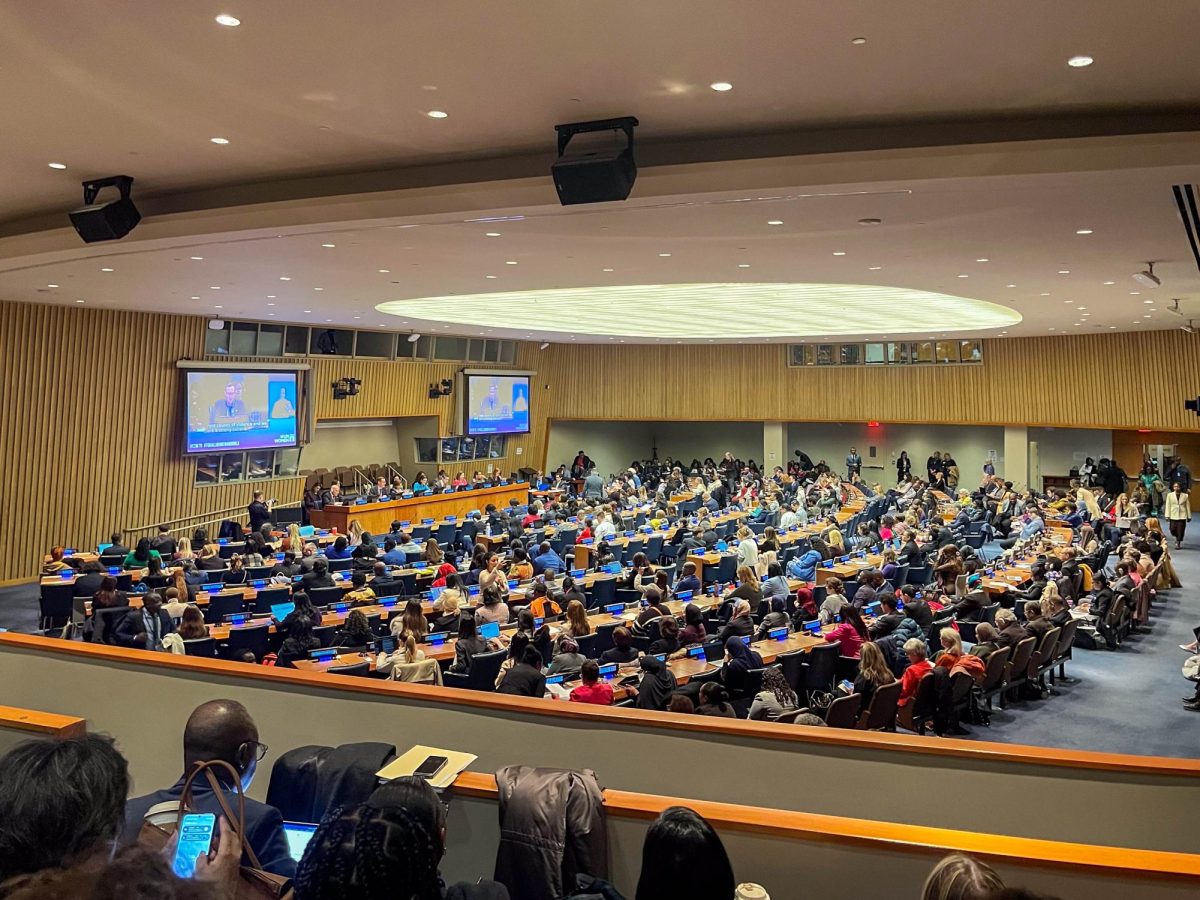 On March 12, 2026, the main event of CSW70 took place in conference room four, from 10 a.m. to 1 p.m., a high-level meeting regarding violence against women and girls. Rosângela Lula da Silva, the first lady of Brazil, recounted her experiences of public harassment despite her status.