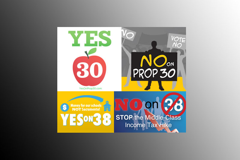 Both Proposition 30 and Proposition 38 have the power to affect funding for California schools. Credit: Aysen Tan/The Foothill Dragon Press
