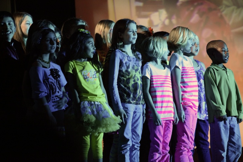 VUSD elementary school choir Noteables perform at 12th annual Festival of Talent. Credit: Bethany Fankhauser/The Foothill Dragon Press