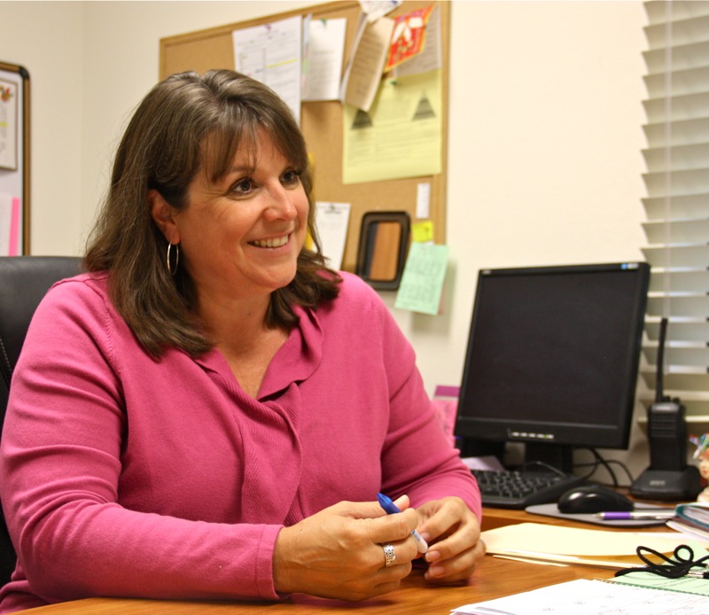 Assistant Principal Bobbi Powers will be leaving Foothill next year for an assistant principal job at Buena High School. Credit: Aysen Tan/The Foothill Dragon Press