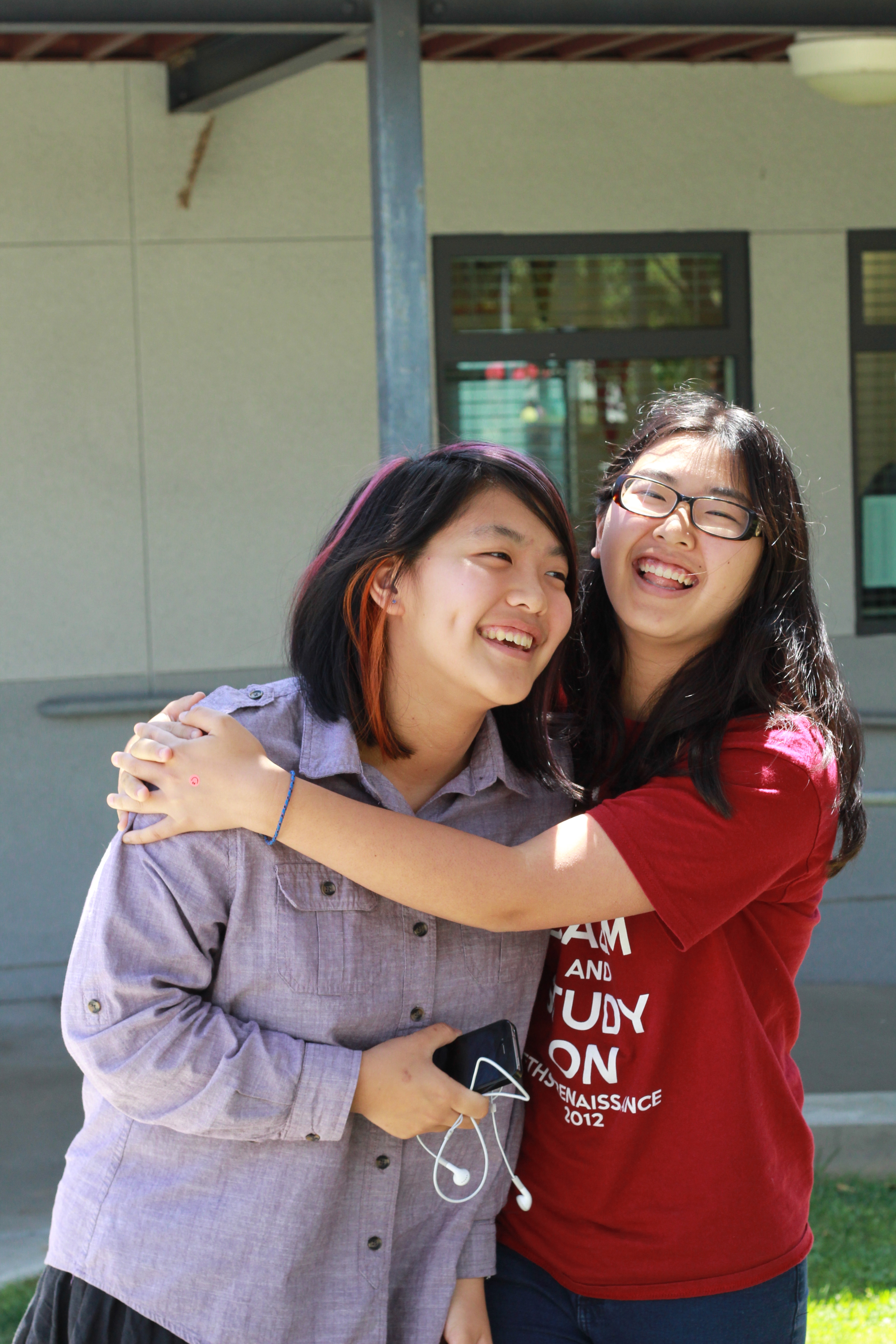 Emily and Elaine Park are siblings at Foothill, yet feel little competition between each other. Credit: Josh Ren/ The Foothill Dragon Press