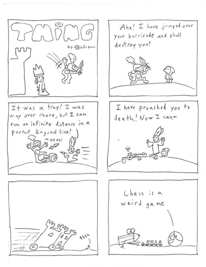Thing 5, a comic by Kevin Kunes