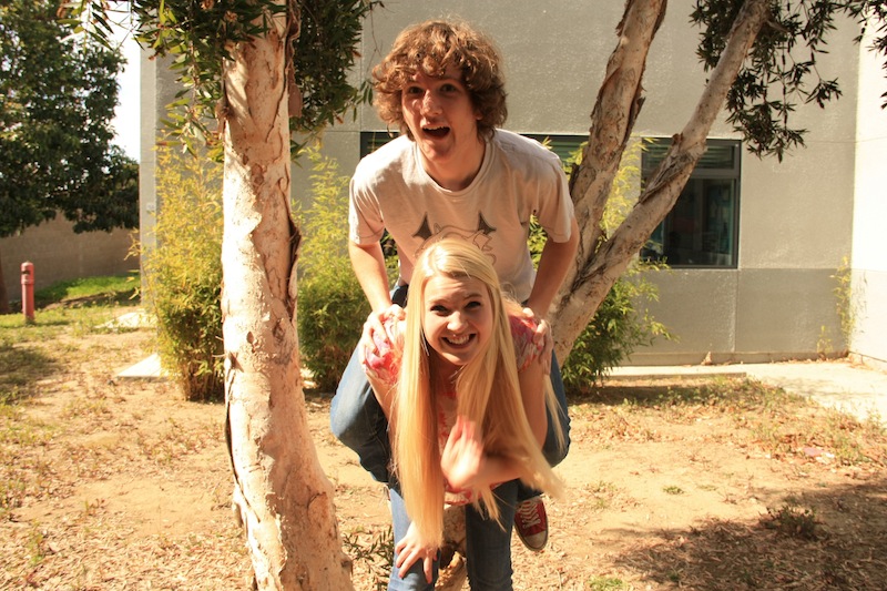 The sophomore class elected Anna Cogswell (bottom) as their junior class president and Liam Egan (top) as their vice president. Credit: Aysen Tan/The Foothill Dragon Press