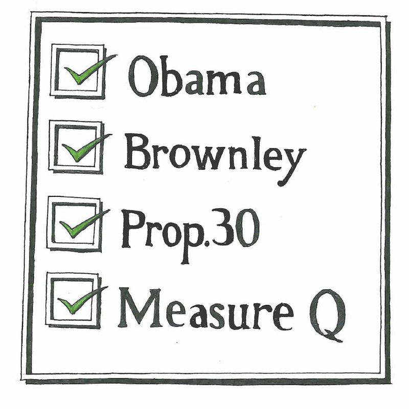 The+Foothill+Dragon+Press+endorses+Barack+Obama+for+president%2C+Julia+Brownley+for+Congress%2C+Prop+30%2C+and+Measure+Q.+Credit%3A+Claire+Stockdill%2FThe+Foothill+Dragon+Press