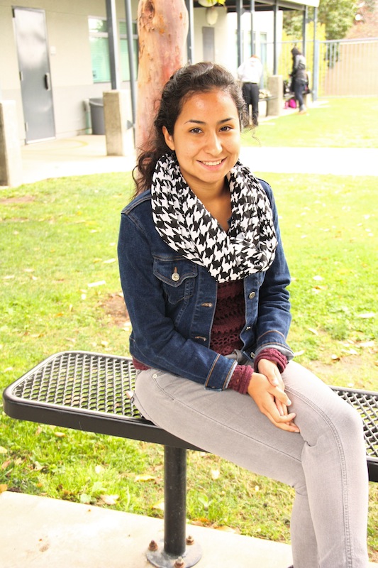 Senior Erika Elizalde has found her passion by volunteering at book sales and the Boys and Girls Club. Credit: Natalie Smith/The Foothill Dragon Press