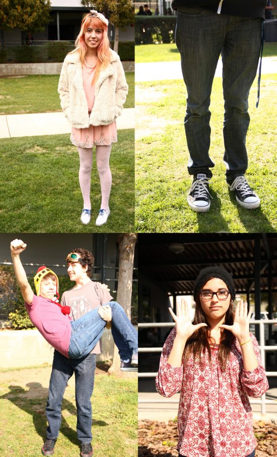 Fashion+trends+like+KPop%2C+tennis+shoes%2C+hipster+glasses%2C+and+costumes+have+stayed+in+style+for+a+long+time+at+Foothill.+Credit%3A+Lauren+Pedersen%2FThe+Foothill+Dragon+Press