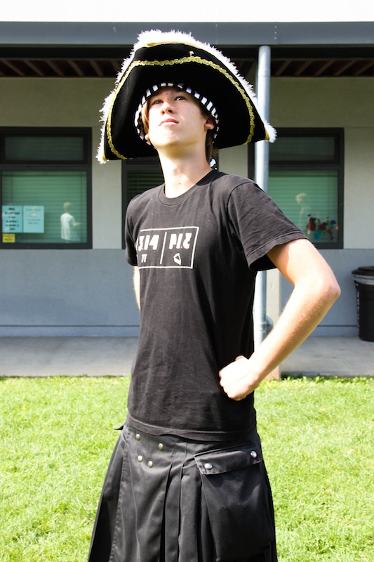 Junior Nick Alexander will start the "Pastafarian Club" at Foothill. Credit: Josh Ren/The Foothill Dragon Press