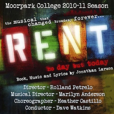 Moorpark College staged a performance of one of Broadway's most well-known musicals, Rent. Photo used with permission of Janeene Nagaoka and Moorpark College.