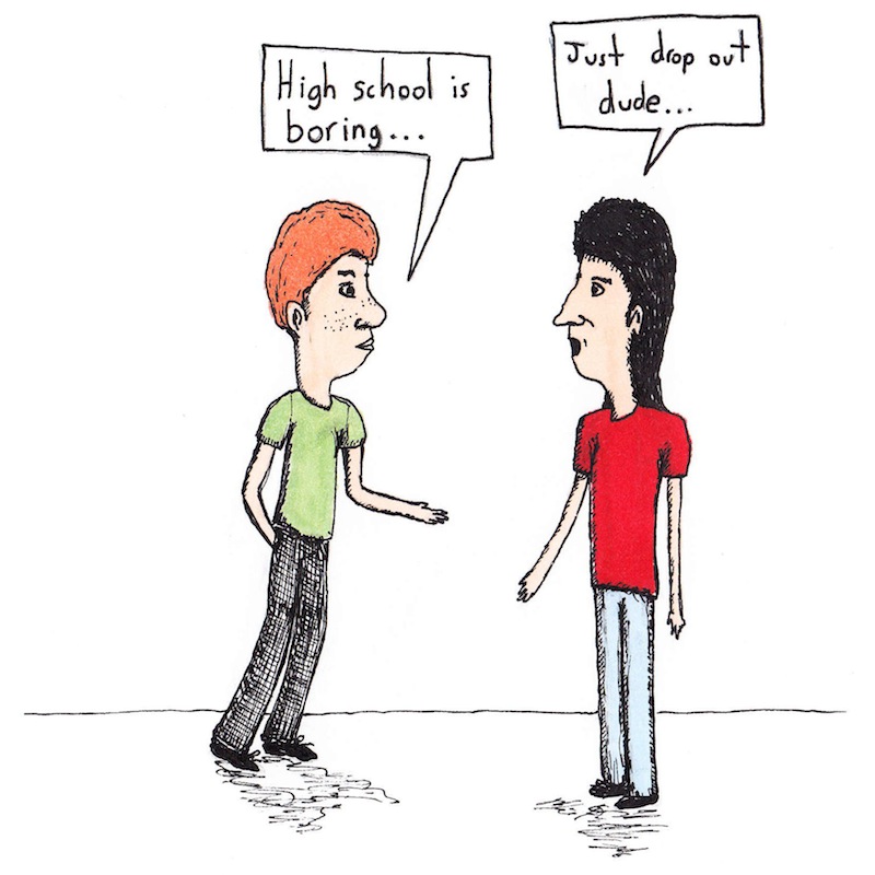 High school dropouts should be taxed as a way to motivate them to finish school. Credit: Michael Morales/The Foothill Dragon Press
